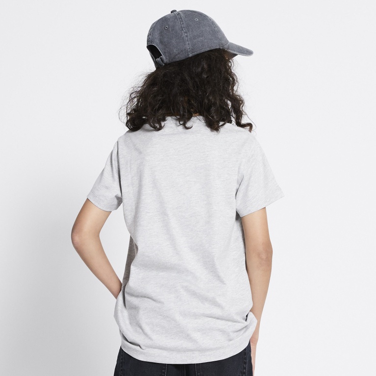 Basic tee "Andie" Grey melange 3
